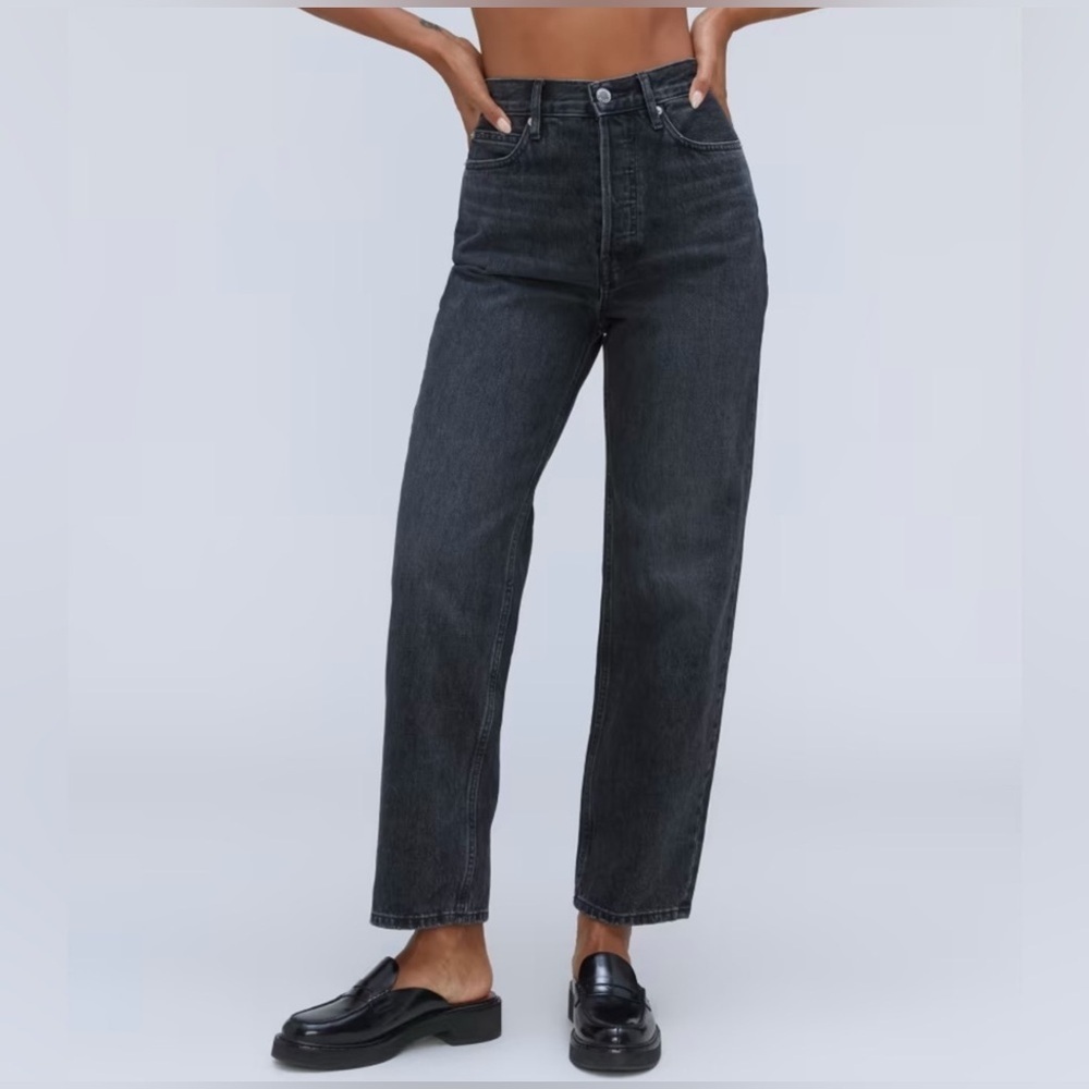 Everlane The ‘90s Way-High Organic Cotton Jean - Size 23 Regular